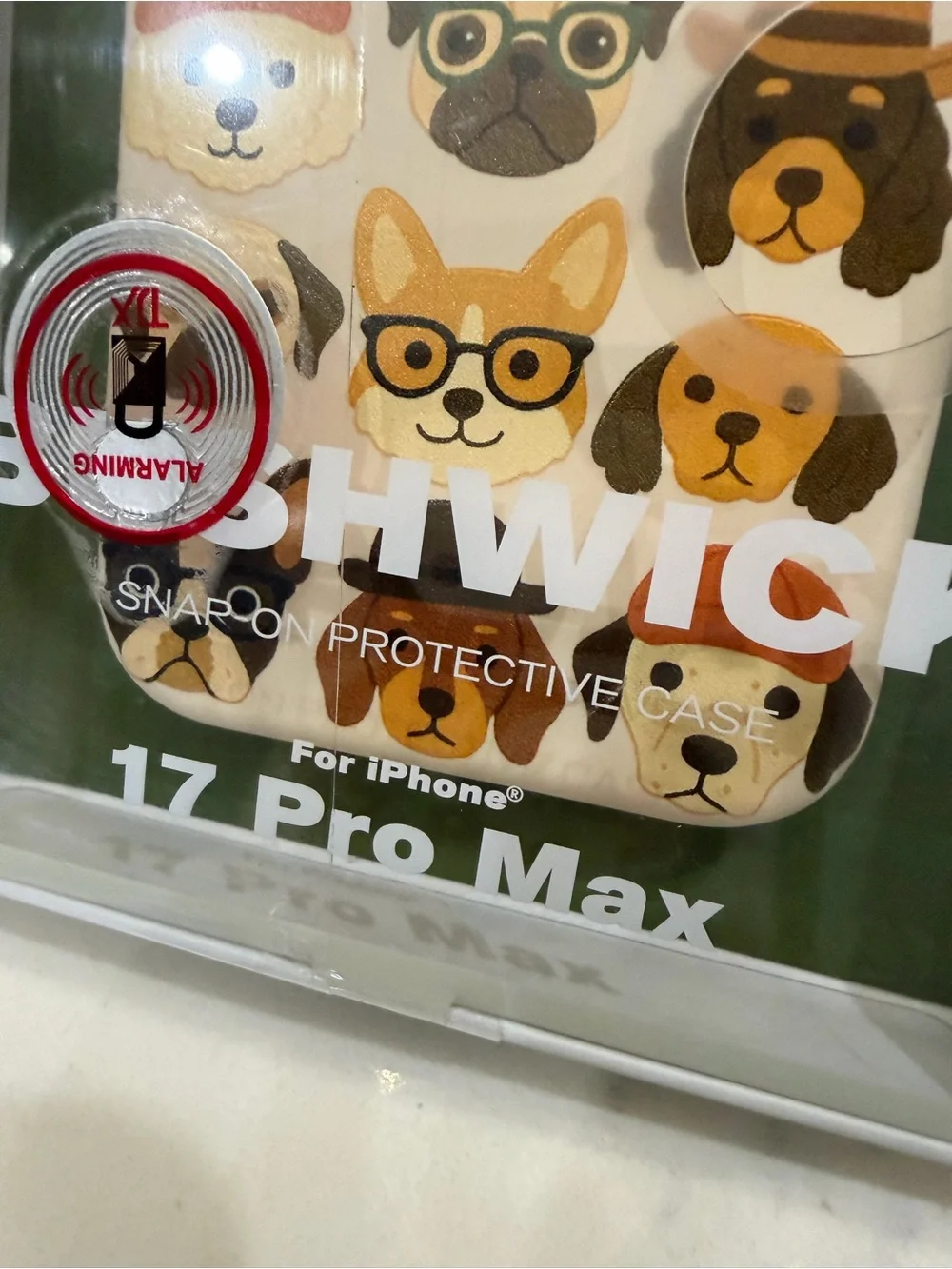 MVMT Birchwick Dog Pattern MagSafe iPhone 17 Pro Max Case - Cream